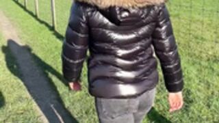 fur hood down jacket 240