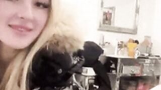 fur hood down jacket 237