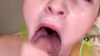 OF SLUT DEEPTHROAT FACIAL TONGUE UVULA