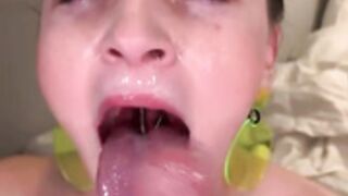 OF SLUT DEEPTHROAT FACIAL TONGUE UVULA