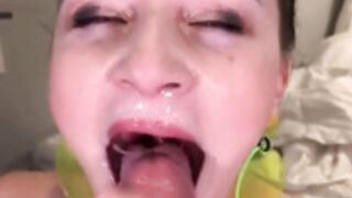 OF SLUT DEEPTHROAT FACIAL TONGUE UVULA