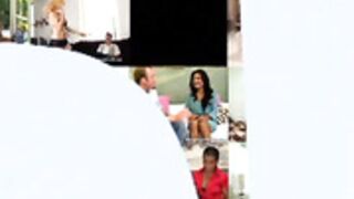 Nikki Benz getting drilled in toilets