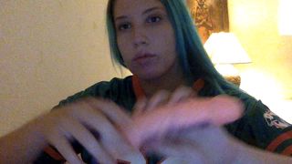 Chanel Frost fucks dildo