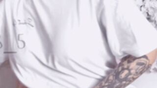 Angelface18 - Glass Dildo Cum