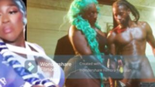 spice dancehall artist measure cock green screen joi