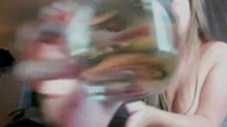 X_Lily_X wet and wild cum show with her sex toys.