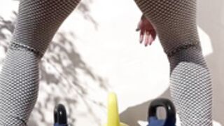 Demi Rose - Stretching