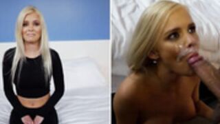 Blondes love facails