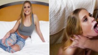 Blondes love facails