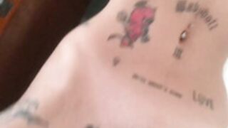 Argentina Teen Slapping her ass and finger on pussy