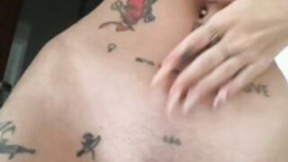 Argentina Teen Slapping her ass and finger on pussy