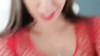 Karen Calab hot dildo ride DP