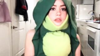Littlesugarpea Flashes Undies and Tits