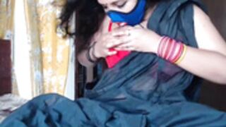 mrinmoy-roy licking her nipples
