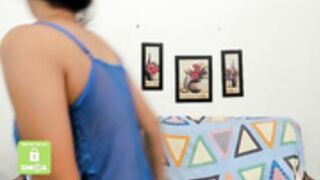 Cute Indian Sofie_Reyez1 dances in nighty (non-nude)