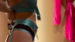 K8Sarkissian Honey Birdette dressing room try-on