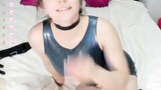 lightnesslife, latex leotard + gloves, 2023-05-01 00-24