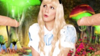 Alice Messy Double Blowjob