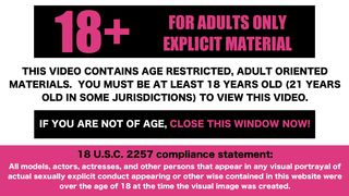 Ivy Jean double dildo ride