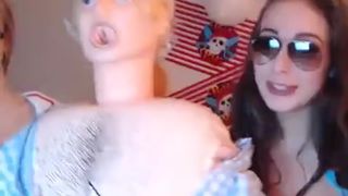 Lesbian cop fun on the cam