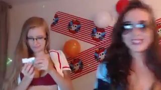 Lesbian cop fun on the cam