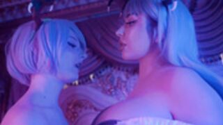 Bishoujomom DarkStalkers Tease