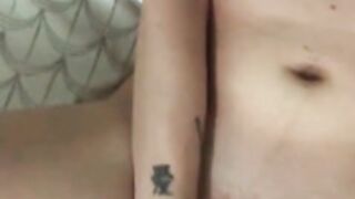 Ashley playing daddy's girl