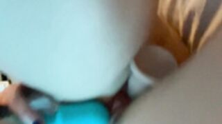 Ally Hardesty Drills Her Cunt and Strikes a Gusher
