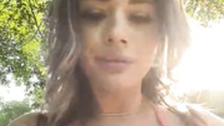 ISABELLAETTHAN Flashing in Public Park 3