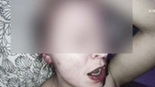 Amateur wife swallow huge double load