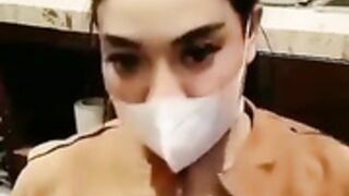 Miss Mega Risky Masturbating Hotel Hallway