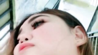 Ayang Flashing in Stair