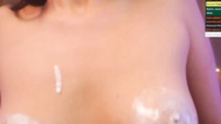 Helenmoors with ice cream on nipples 1 on 27 June 2023