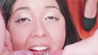 Valeria Valois #4 Bukkake (full video link below)