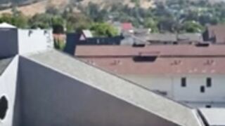 Katie Anders Balcony Blowjob