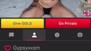 Gypsy shows boobs