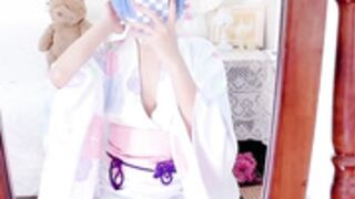 Yuziqoq cosplay Rem RE:Zero