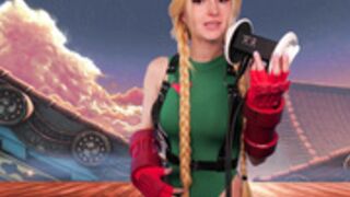 Cammy cosplay asmr