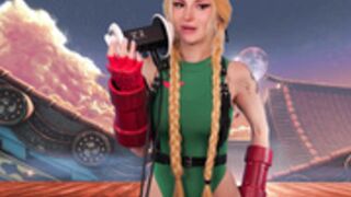 Cammy cosplay asmr