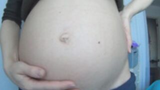 pregnant belly manipulation rare 2
