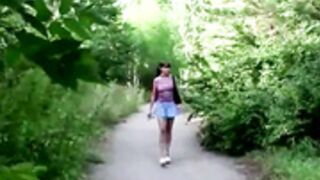 Russian Yekaterina Fucked In Park