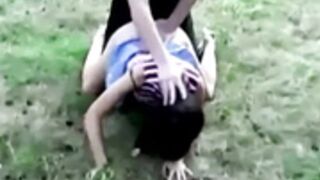 Russian Yekaterina Fucked In Park