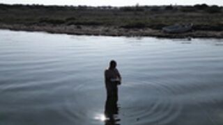 noel lauffenburger à l'essai pour la peche en mode nake