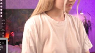 White_Godness in a wet T-shirt on 26 June 2023