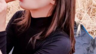 Avery Mia Risky Outdoor Blowjob (OF)