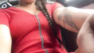 Nalgonasex_ squirt in the bus publc