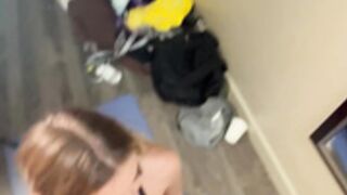 Bronwin Aurora & Friend 1 minute BJ