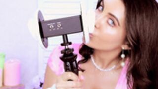 Angelique asmr licking ears