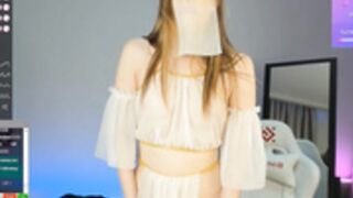 Your__Voice in just a transparent outfit - 27 June 2023
