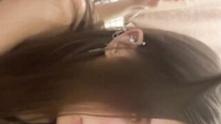 temikmiu in the pose, devil filter. showing feet